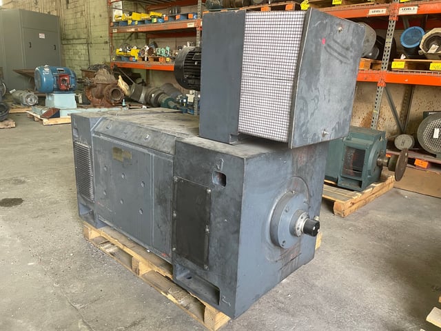 600 HP 1200 RPM Siemens, Frame 354, DPFVBB, 520 VA, 220/140 VF - Image 2