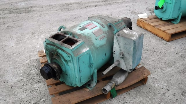75 HP 1200 RPM General Electric, Frame 407AT, DPFVBB, 500 VA, 300/150 VF - Image 1