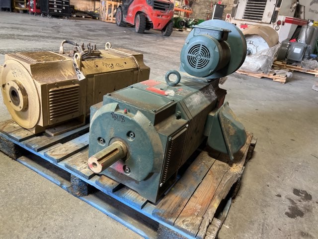 60 HP 1200 RPM Reliance, Frame LC2812ATZ, DPFVBB, 500 VA, 300/150 VF, New Surplus - Image 2
