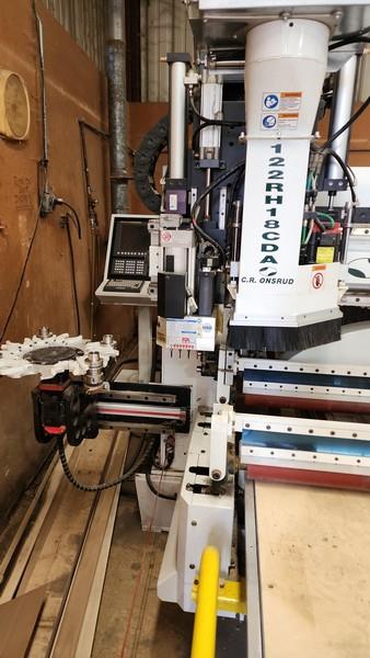 Onsrud #122RH18CDA, CNC Router w/Roller Hold-Down, 5' x 10' Work Envelope, 10 HP, 24000 RPM, 12-Tool ATC, 2017 - Image 4