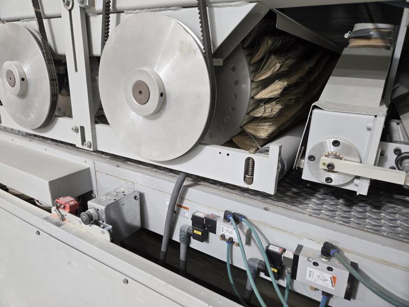 53" Loewer #DiscMaster, Denibbing Sander, (3) Sanding Stations, (16) 9.75" diameter Discs, (2) 16" diameter - Image 6