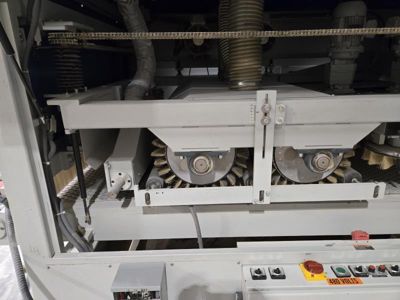 53" Loewer #DiscMaster, Denibbing Sander, (3) Sanding Stations, (16) 9.75" diameter Discs, (2) 16" diameter - Image 7