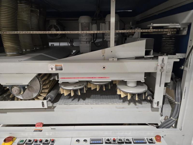 53" Loewer #DiscMaster, Denibbing Sander, (3) Sanding Stations, (16) 9.75" diameter Discs, (2) 16" diameter - Image 8