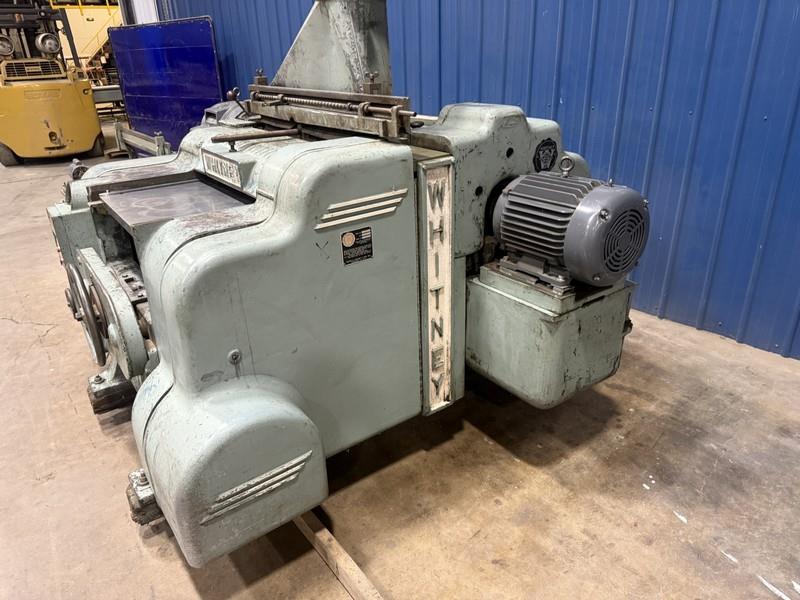 30" x 7" Newman/Whitney #S-970, Double-Sided Planer, (8) Powered Feed Rolls, (2) Top Infeed Rolls, 33-98 FPM - Image 6