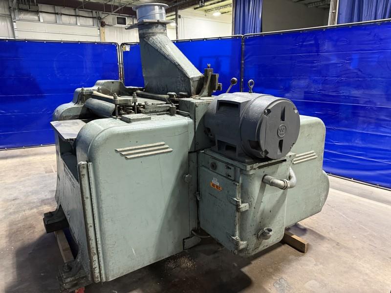 30" x 7" Newman/Whitney #S-970, Double-Sided Planer, (8) Powered Feed Rolls, (2) Top Infeed Rolls, 33-98 FPM - Image 8