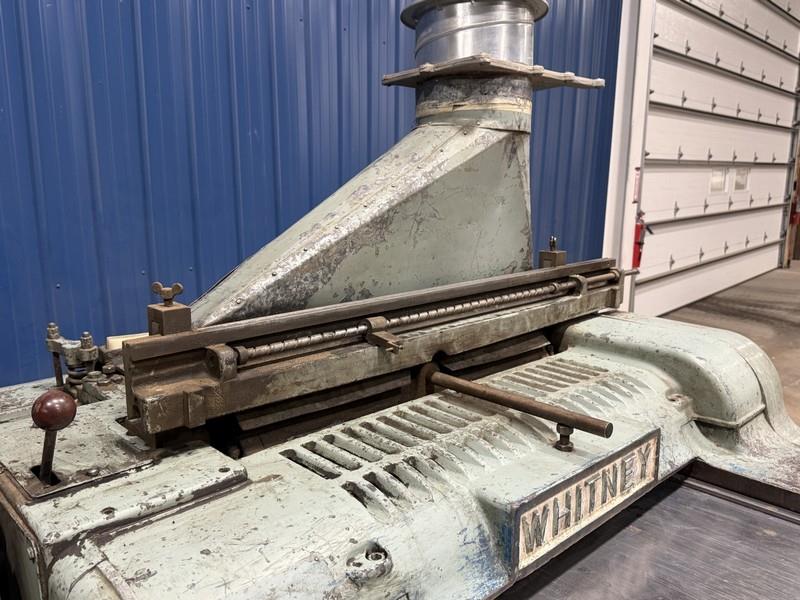 30" x 7" Newman/Whitney #S-970, Double-Sided Planer, (8) Powered Feed Rolls, (2) Top Infeed Rolls, 33-98 FPM - Image 10