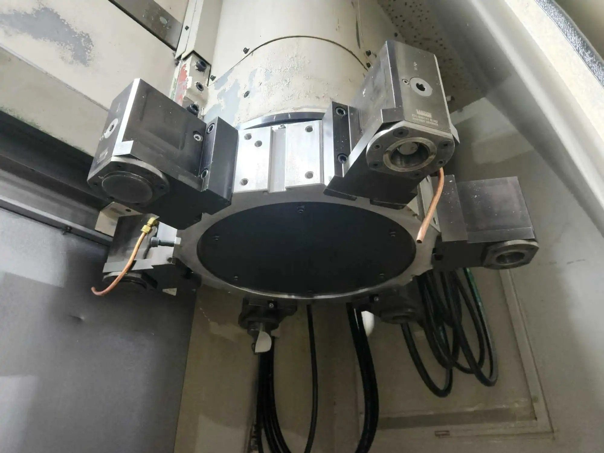 24" Okuma #1SP-V80R, CNC vertical turret lathe, 39.37" sw, A2-11, 12 turret, Fanuc, 1999 - Image 1