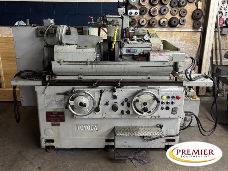 12" x 20" Toyoda #GOP32x50, plain cylindrical grinder, 16" x 3" x 5" grinding wheel, 1980 - Image 1