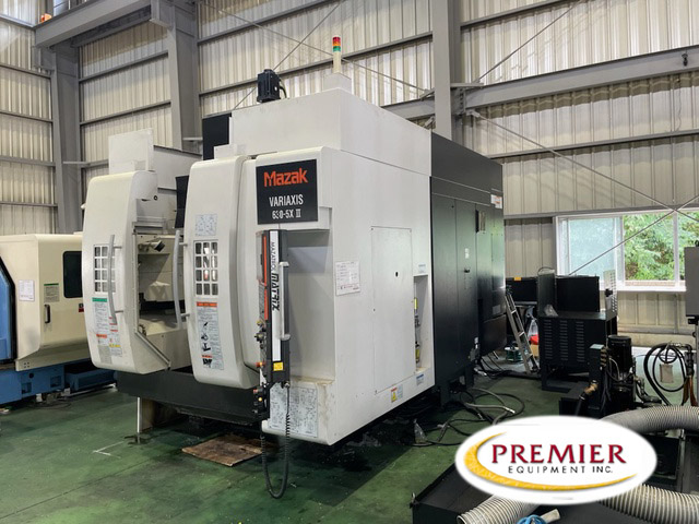 Mazak #Variaxis-630-5X-II, single pallet 5-Axis CNC vertical machining center, Mazatrol Matrix Control, 24.8" - Image 1