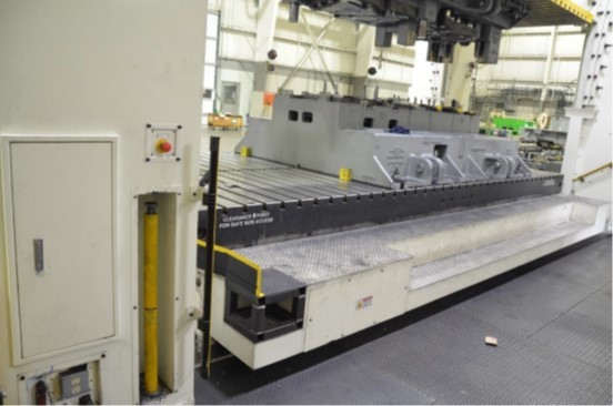 1500 Ton, Simpac #DE4P-1500, 240" x 98" bed, 36" stroke, 56" Shut Height, 10-40 SPM, 2017 - Image 3