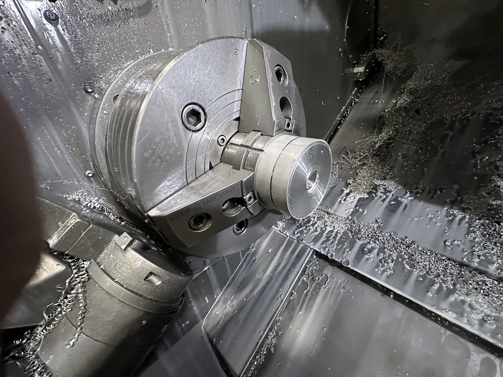 Mazak #QTN-250MSY, multi spindle lathe, 26.5" swing, 10" chuck, 3" bar, 21.2" centers, tool presetter - Image 5