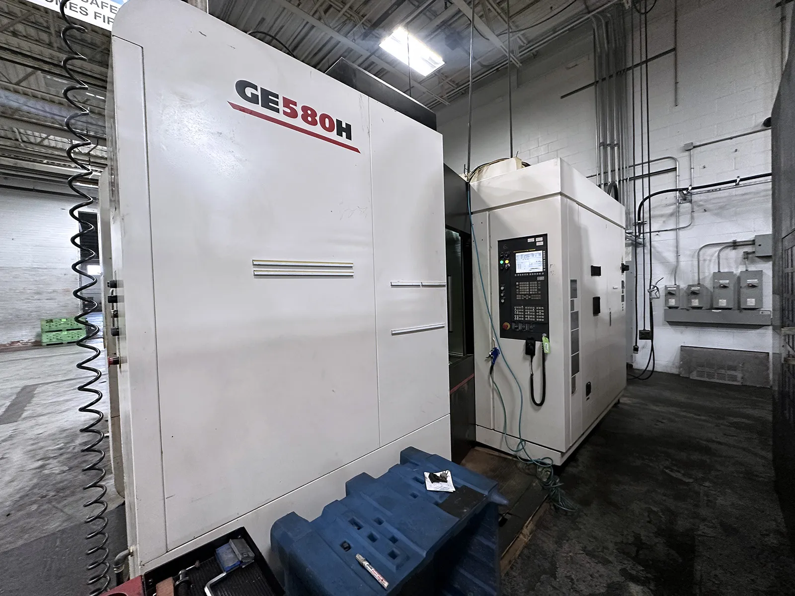 Enshu #GE580H, CNC horizontal machining center, 40 automatic tool changer, 31.5" X, 31.5" Y, 32.7" Z, 10000 - Image 2