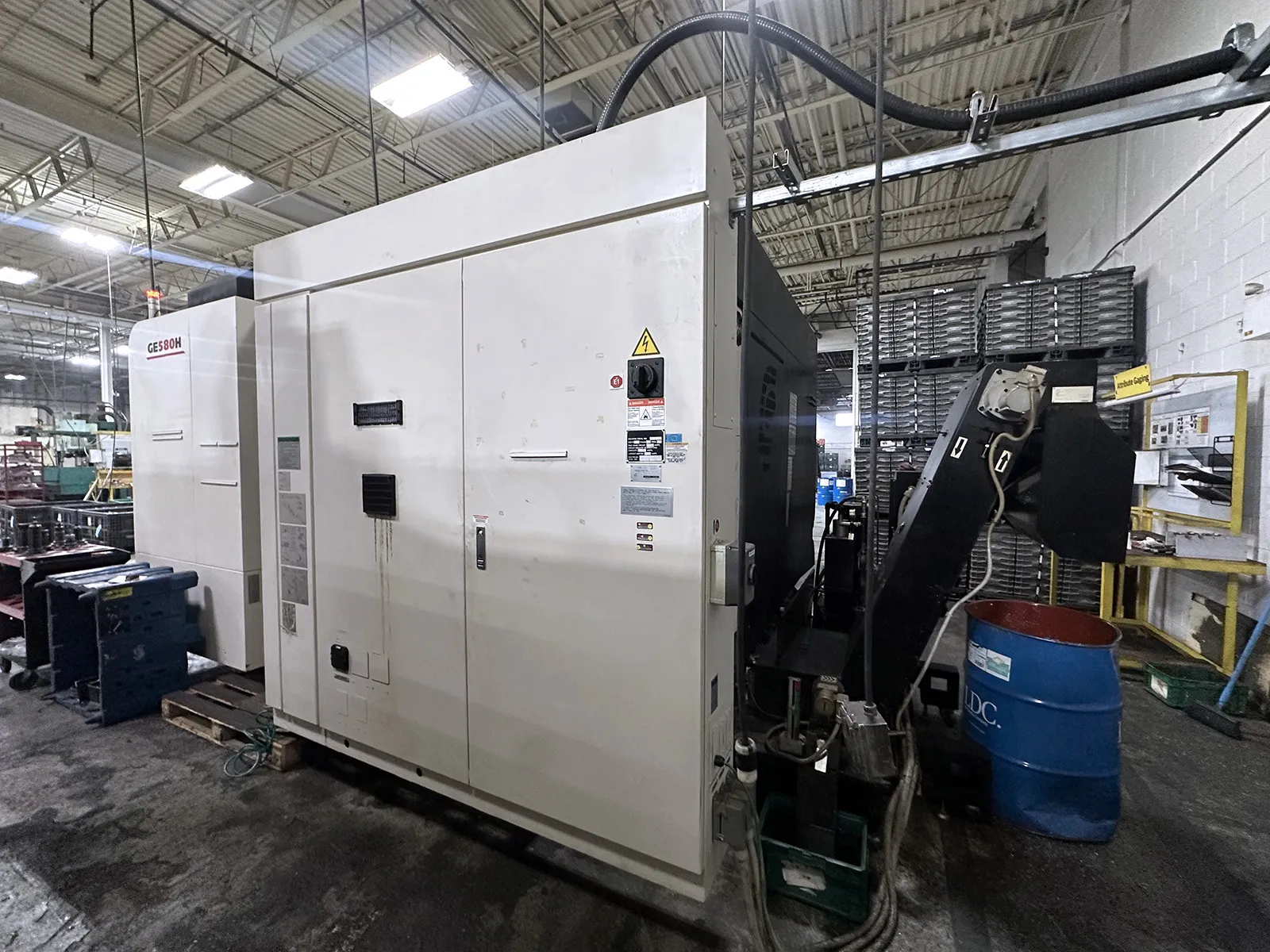 Enshu #GE580H, CNC horizontal machining center, 40 automatic tool changer, 31.5" X, 31.5" Y, 32.7" Z, 10000 - Image 6