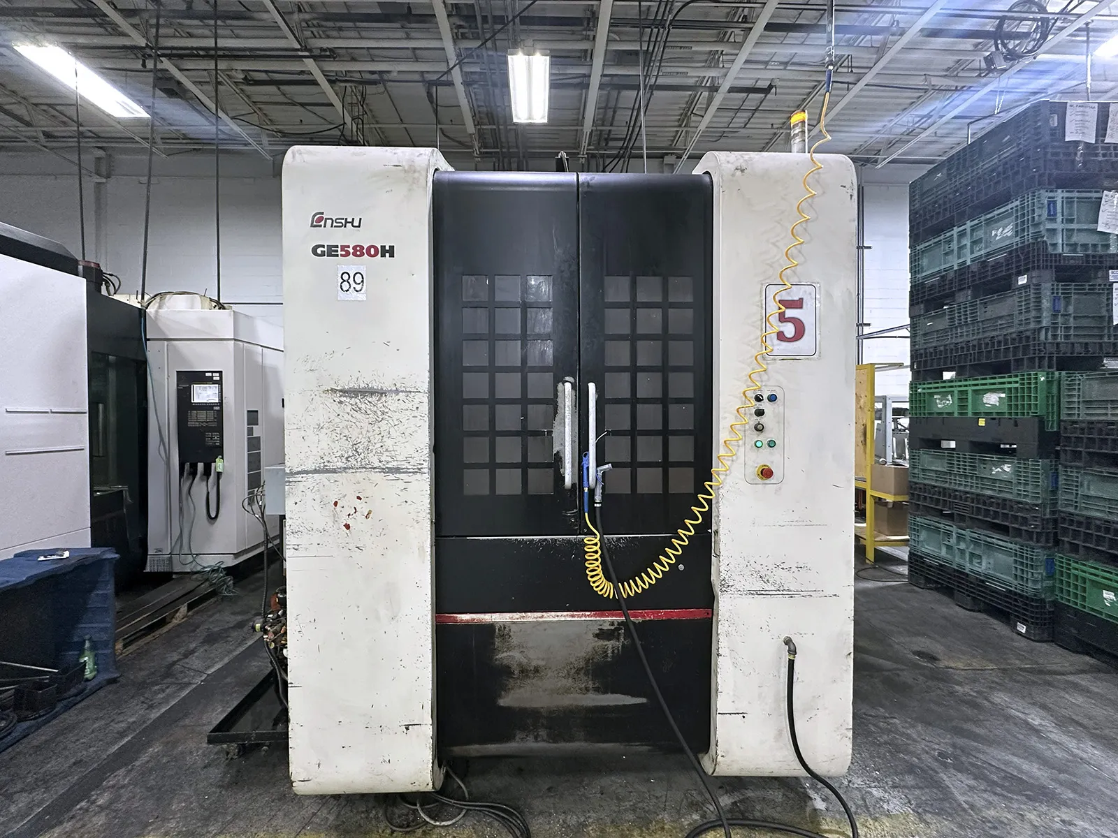 Enshu #GE580H, CNC horizontal machining center, 40 automatic tool changer, 31.5" X, 31.5" Y, 32.7" Z, 10000 - Image 1