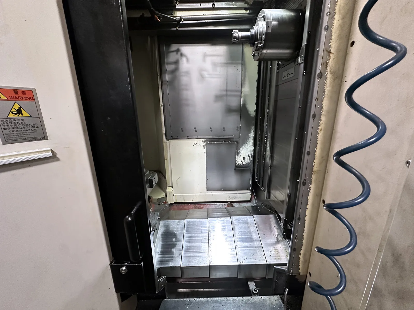 Enshu #GE580H, CNC horizontal machining center, 40 automatic tool changer, 31.5" X, 31.5" Y, 32.7" Z, 10000 - Image 4