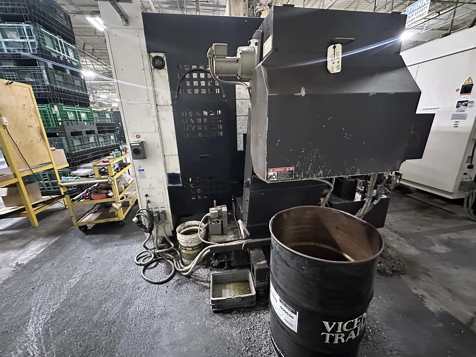 Enshu #GE580H, CNC horizontal machining center, 40 automatic tool changer, 31.5" X, 31.5" Y, 32.7" Z, 10000 - Image 5