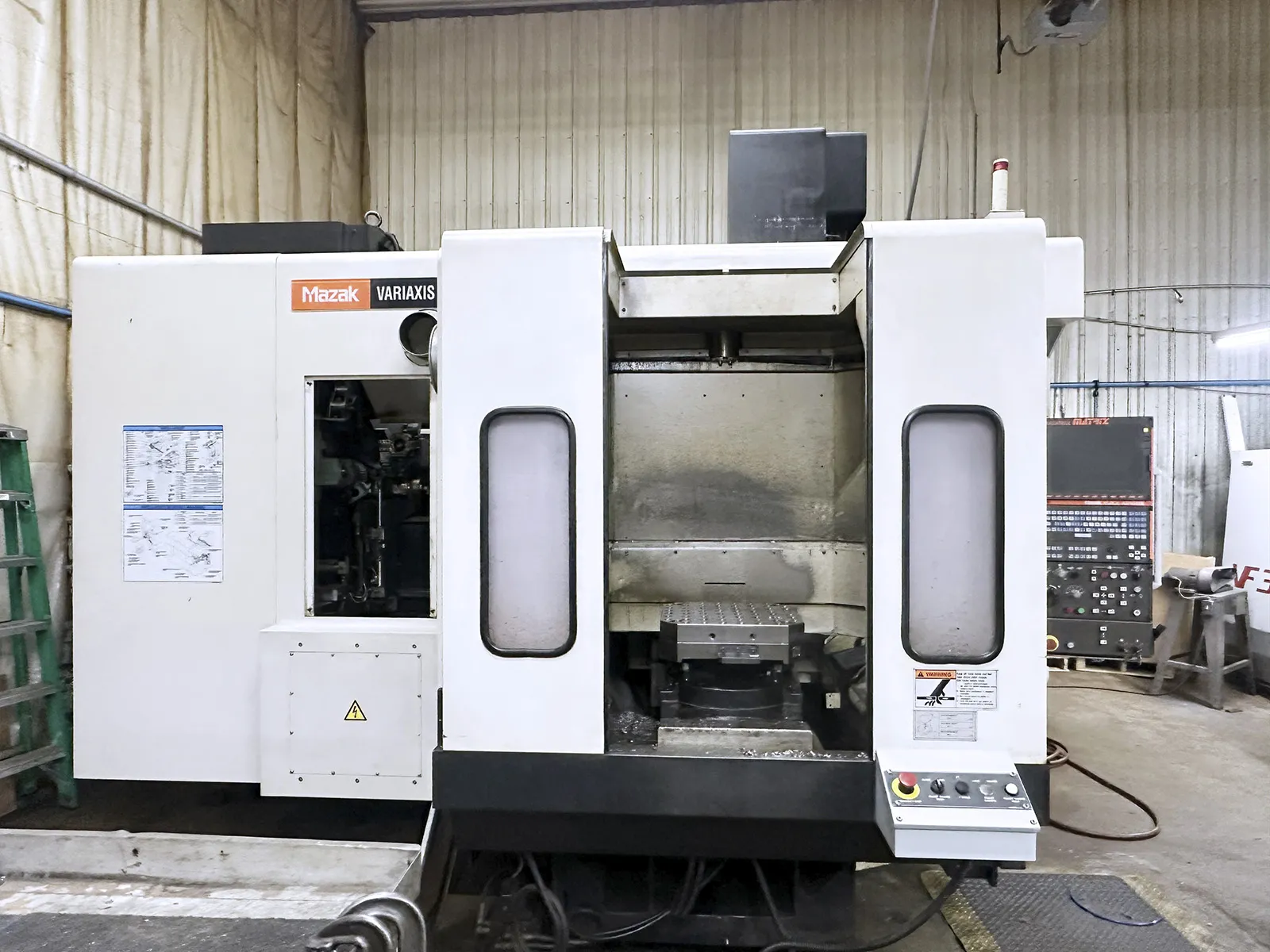Mazak #Variaxis-500-5X-II, CNC vertical machining center, 120 automatic tool changer, 20" X, 20" Y, 18" Z - Image 1