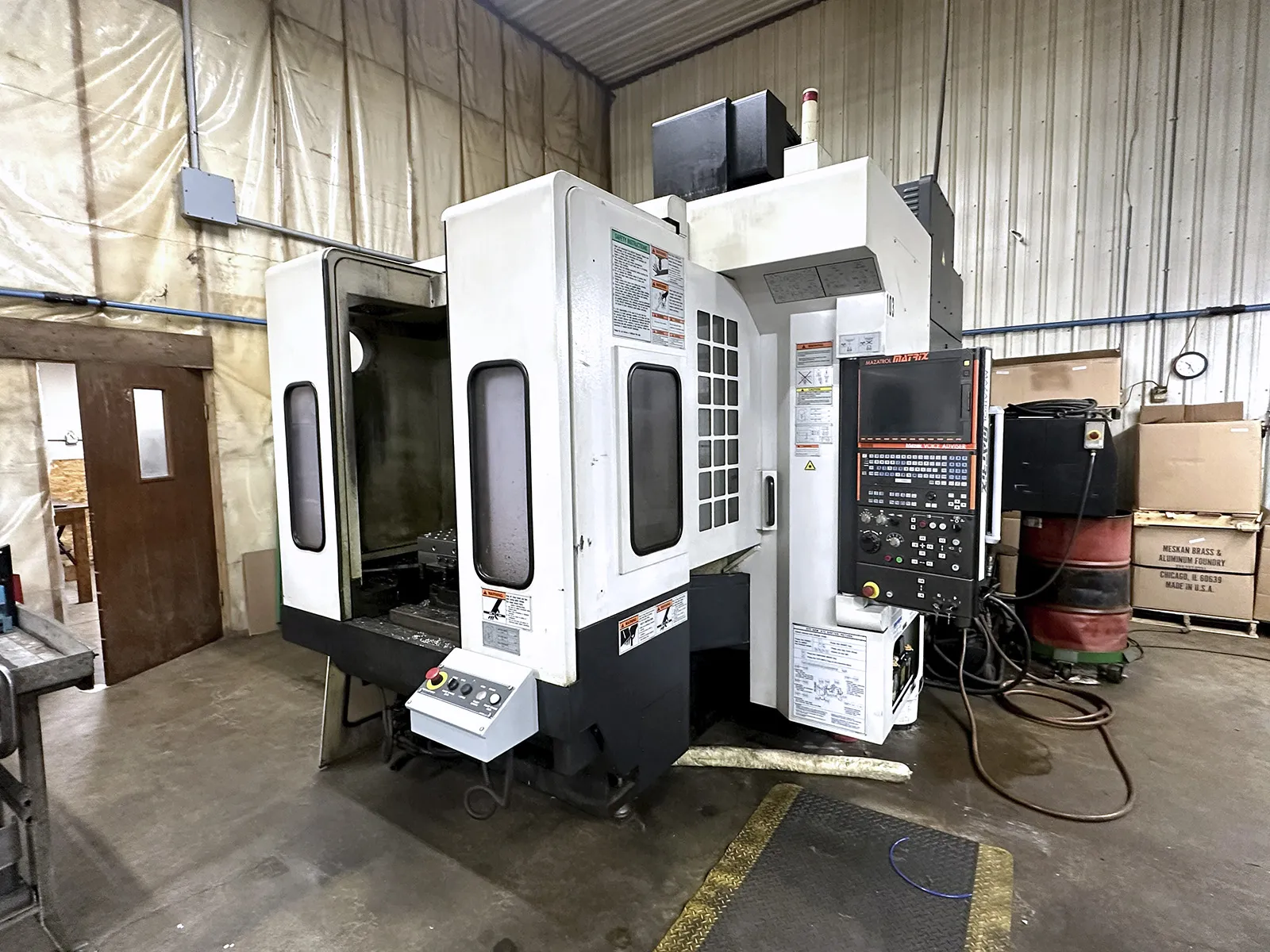 Mazak #Variaxis-500-5X-II, CNC vertical machining center, 120 automatic tool changer, 20" X, 20" Y, 18" Z - Image 2