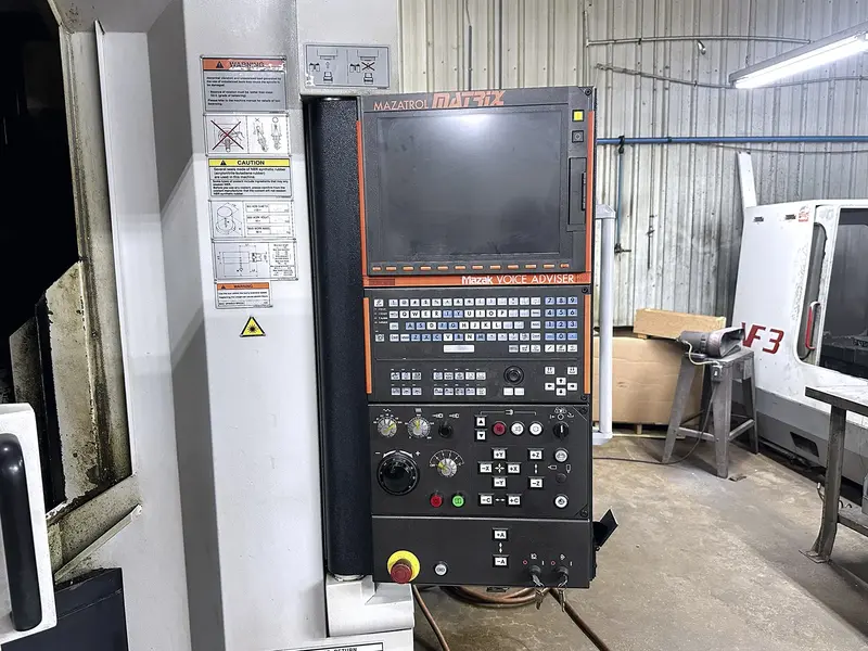 Mazak #Variaxis-500-5X-II, CNC vertical machining center, 120 automatic tool changer, 20" X, 20" Y, 18" Z - Image 7