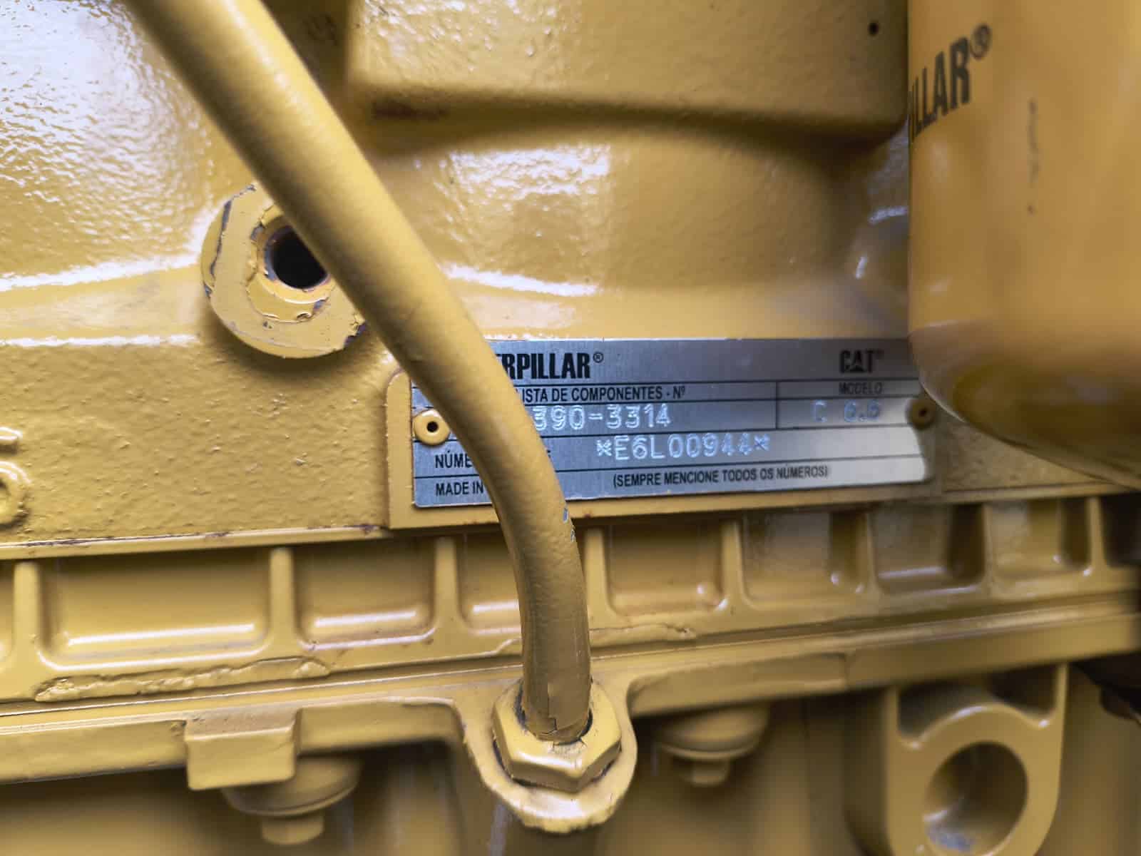 175 KW Caterpillar #D175-2, diesel generator set, 120/208 Volts, 1800 RPM, C6.6 engine, EPA Tier 3, sound - Image 6