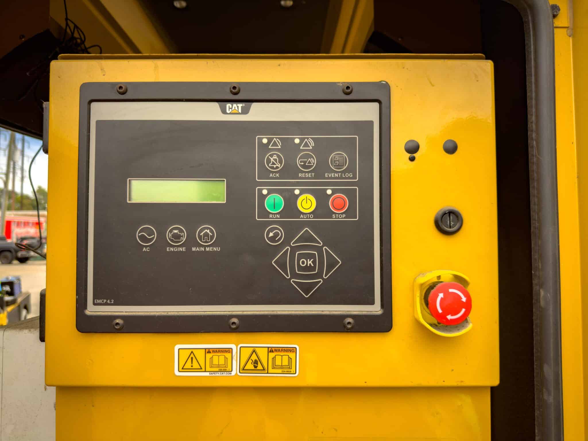 175 KW Caterpillar #D175-2, diesel generator set, 120/208 Volts, 1800 RPM, C6.6 engine, EPA Tier 3, sound - Image 9