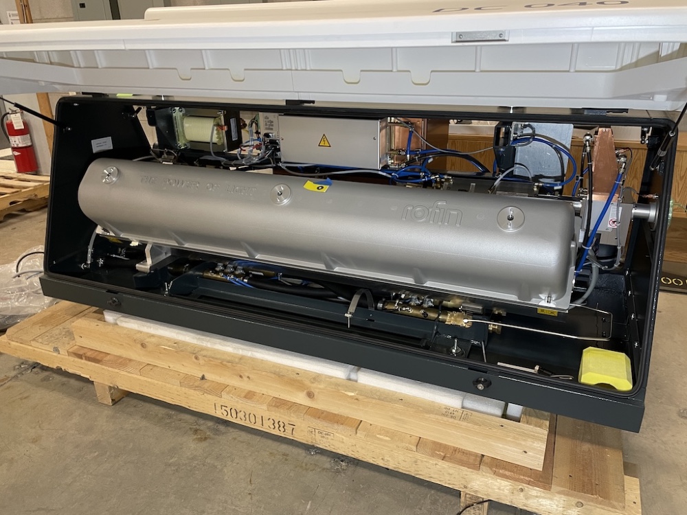 Coherent #DC-040-Series, CO2 Laser, 4000 Watt, 68&deg;F water temp., control panel, Rofin pendant control, Kansa - Image 3