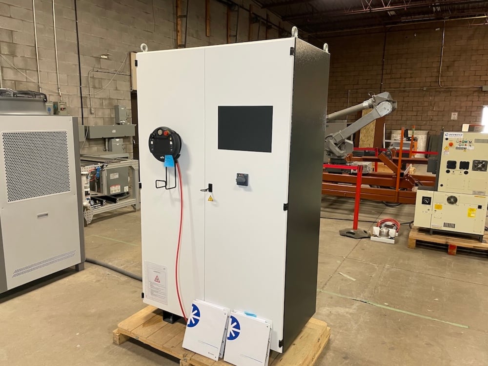 Coherent #DC-040-Series, CO2 Laser, 4000 Watt, 68&deg;F water temp., control panel, Rofin pendant control, Kansa - Image 5