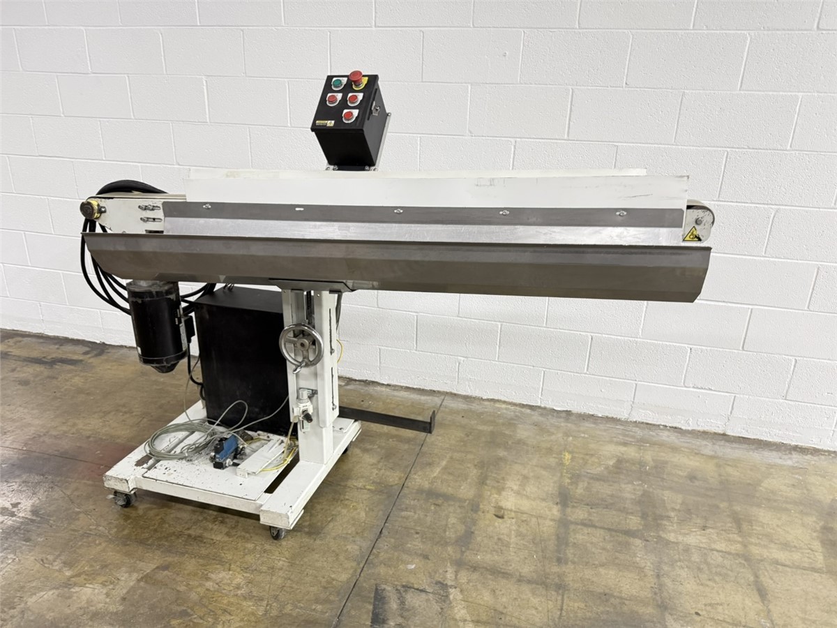 4" wide x 72" long Conair #MTAC406, Take-Away Conveyor, 20-500 FPM, 42" centerline - Image 1