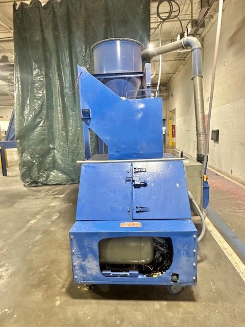 20" x 20" Conair Wortex #HD2020, granulator, 30 HP Lincoln Motor, 3 Fly Knives, 2 Bed Knives, Tangential - Image 8