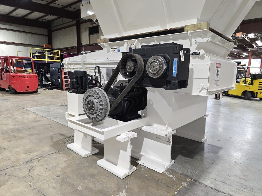 Vecoplan #RG-62/125-SWU, 62" x 68" shredder, 15" diameter rotor, 125 HP, 2004 - Image 5
