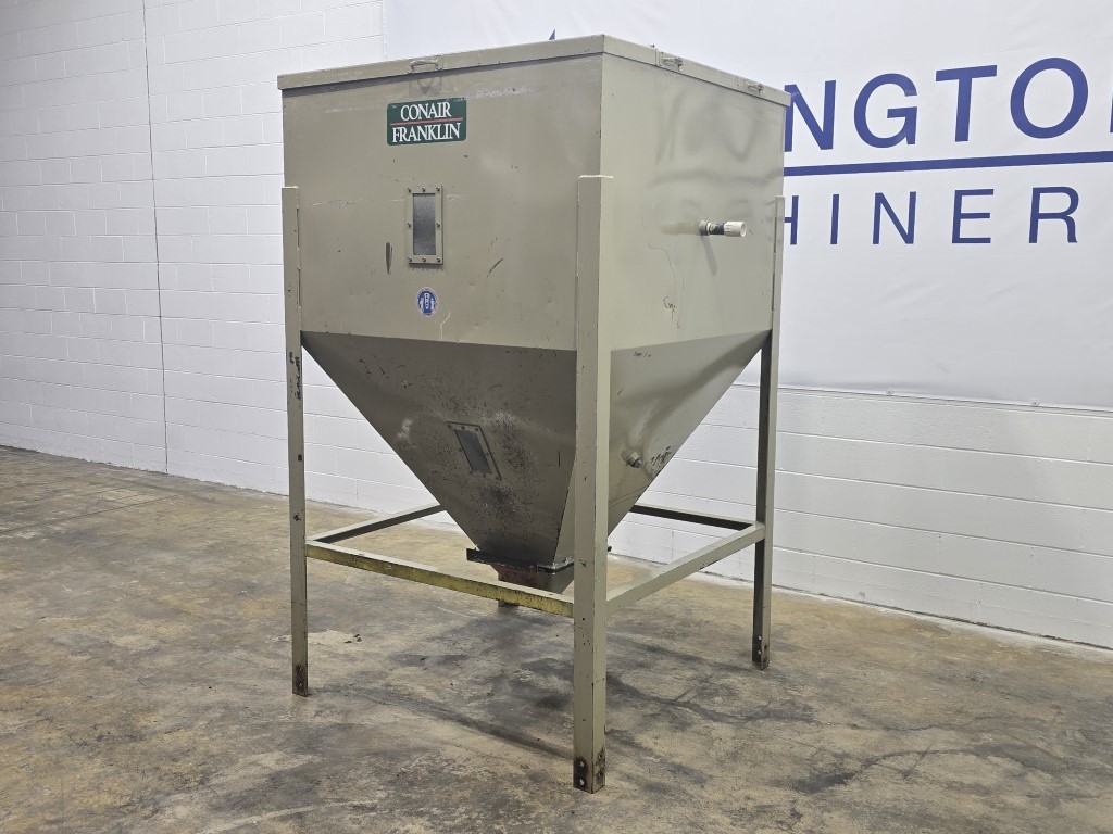 72 cu.ft. Conair, surge bin, 54" L x 54" W vessel, 36" H straight side, 36" H angled side, 5" diameter - Image 3
