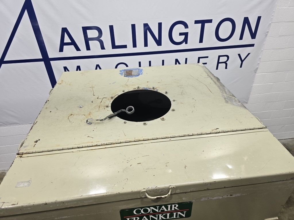72 cu.ft. Conair, surge bin, 54" L x 54" W vessel, 36" H straight side, 36" H angled side, 5" diameter - Image 9