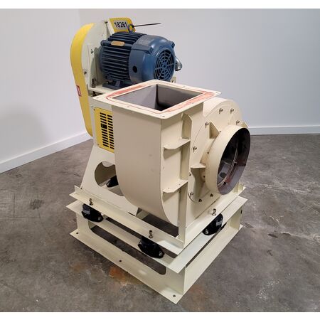 5000 cfm @ 7 S.P., Korea Fan Engineering #FDB-046S, Stainless Steel Exhaust Fan, 11" inlet, 11.75" x 10" - Image 3
