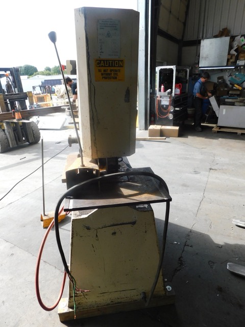 5" x 5" x 1/2" Geka #Hydracrop-55A, Ironworker, 65000 psi, 1996 - Image 4