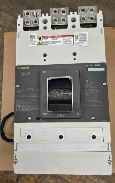 1200 Amp. Siemens #NNY3B120, Bolt On Circuit Breaker, 600 VAC, 25kA, 3P - Image 2