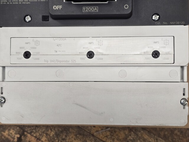 1200 Amp. Siemens #NNY3B120, Bolt On Circuit Breaker, 600 VAC, 25kA, 3P - Image 6