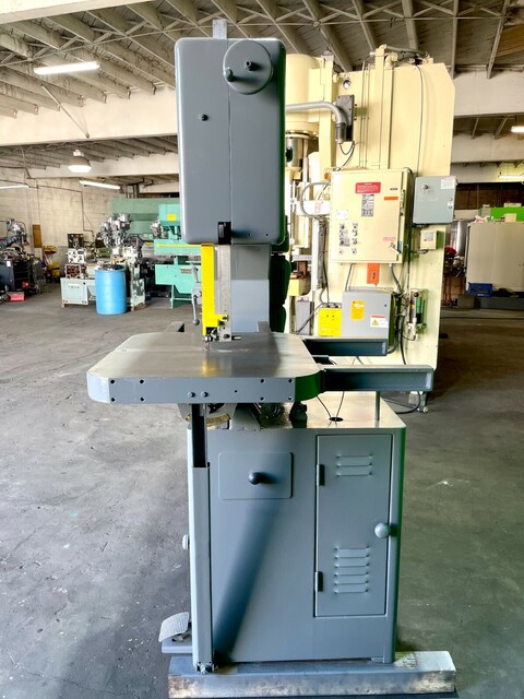 12" x 36" Grob #NS36, Vertical Band Saw, 2030 FPM, 24" x28" table, 1/16"- 1/2" blade, 1 HP, AS IS - Image 4