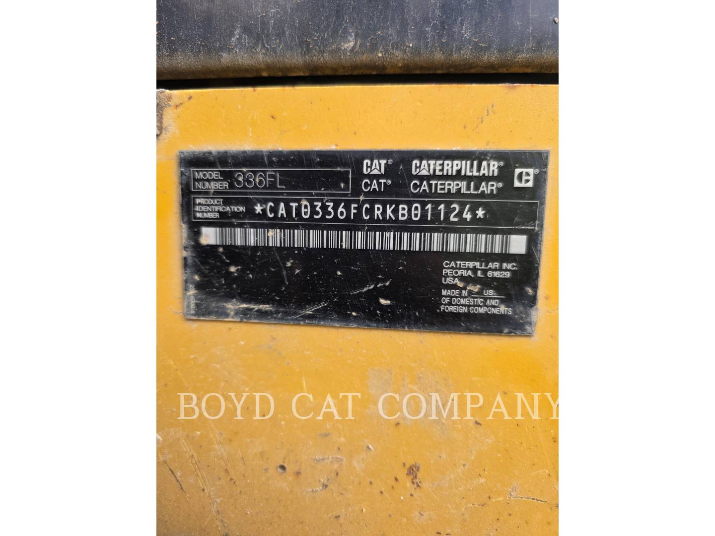 Caterpillar 336FL, 5400 hours, S/N: RKB01124, 2015 - Image 6