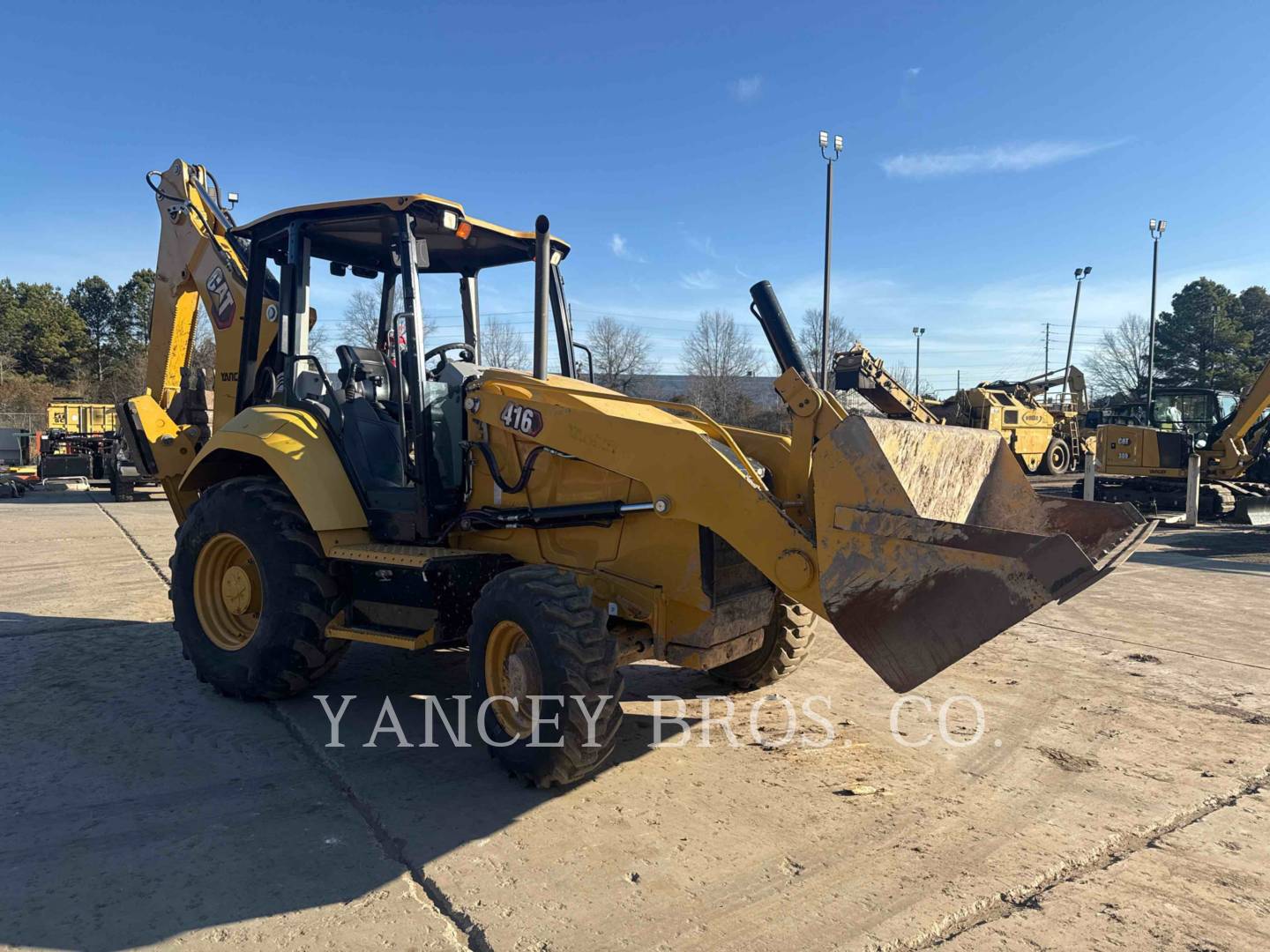 Cat 416, Backhoe Loader, 998 hours, S/N: H8P00714, 2022 - Image 2