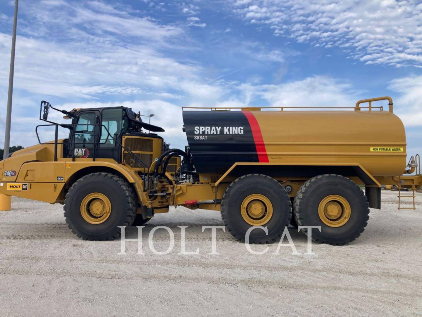 Caterpillar W00 740GC, Water Truck, 840 hours, S/N: 3T805894, 2023 - Image 1