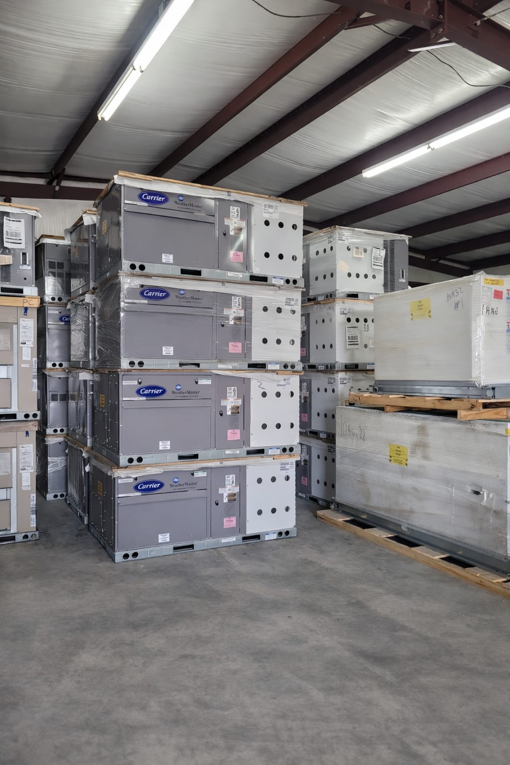 3 Ton, Carrier #Weathermaster, RTU package unit, gas heat, R410a, 460 V., new - Image 9