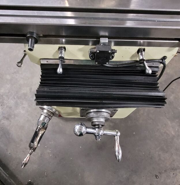 Acer E-Mill #EVS-3VS, vertical mill, 3 HP, 9" x42" tbl., 60-4200 RPM, 34" X, 12" Y, 16" Z, R8, AcuRite 2-Axis - Image 10