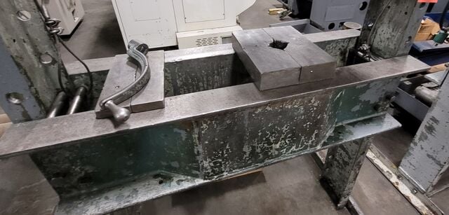 75 Ton, Dake #5-075, elec-draulic H-frame press, 10" ram travel, 24" horizontal workhead travel - Image 5