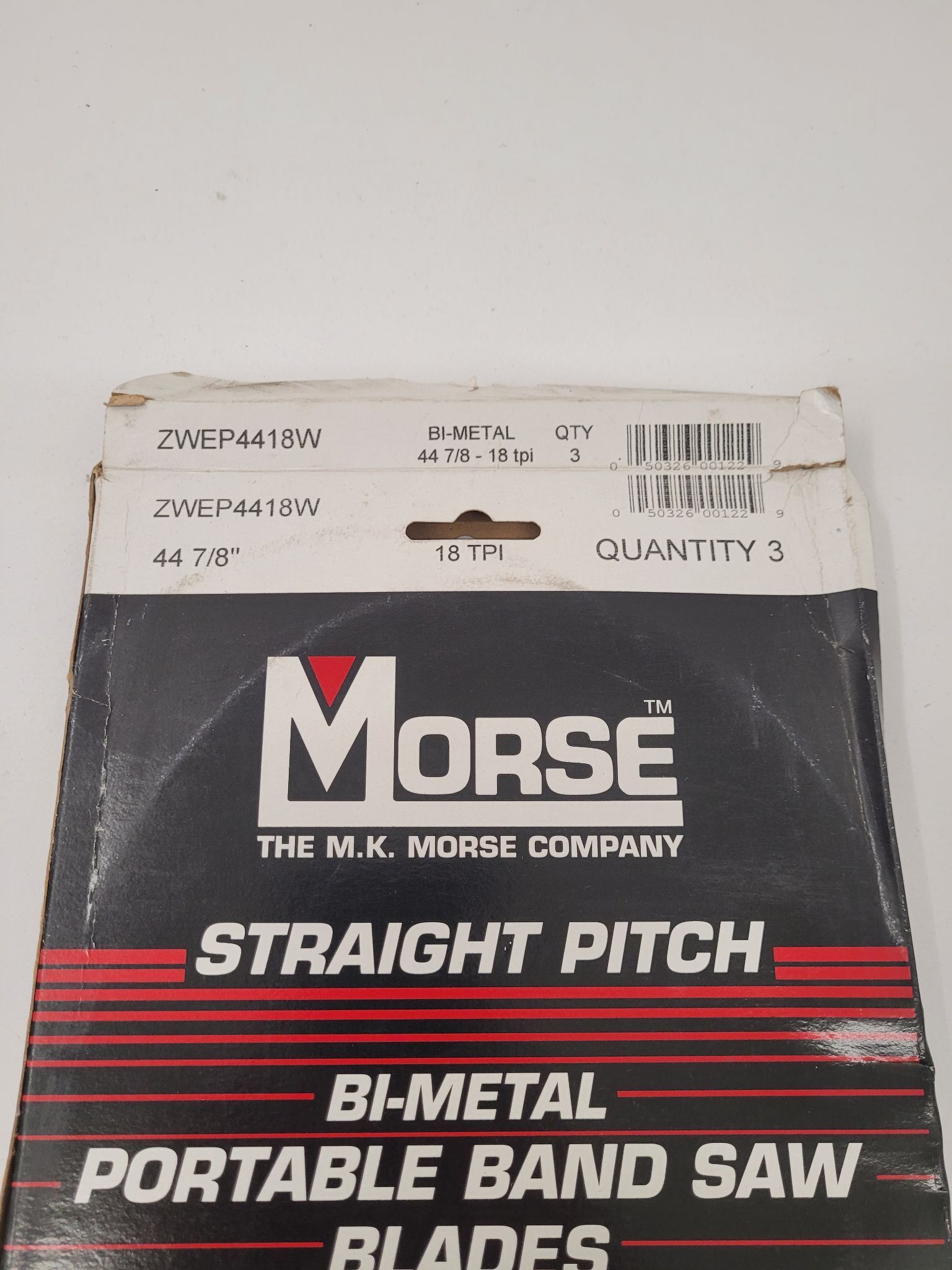 Morse ZWEP4418W Bimetal Portable Bandsaw Blade - 14 Blades - Image 3