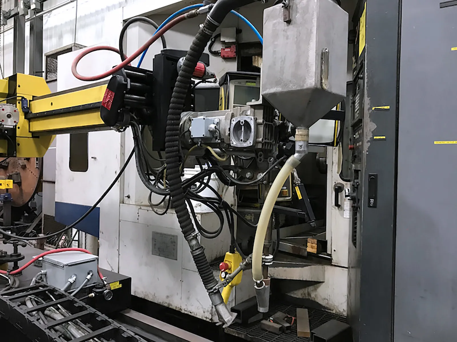 Esab #CCaB22-VLS-TC, sub arc welder, column & 114" boom, 2014 - Image 2