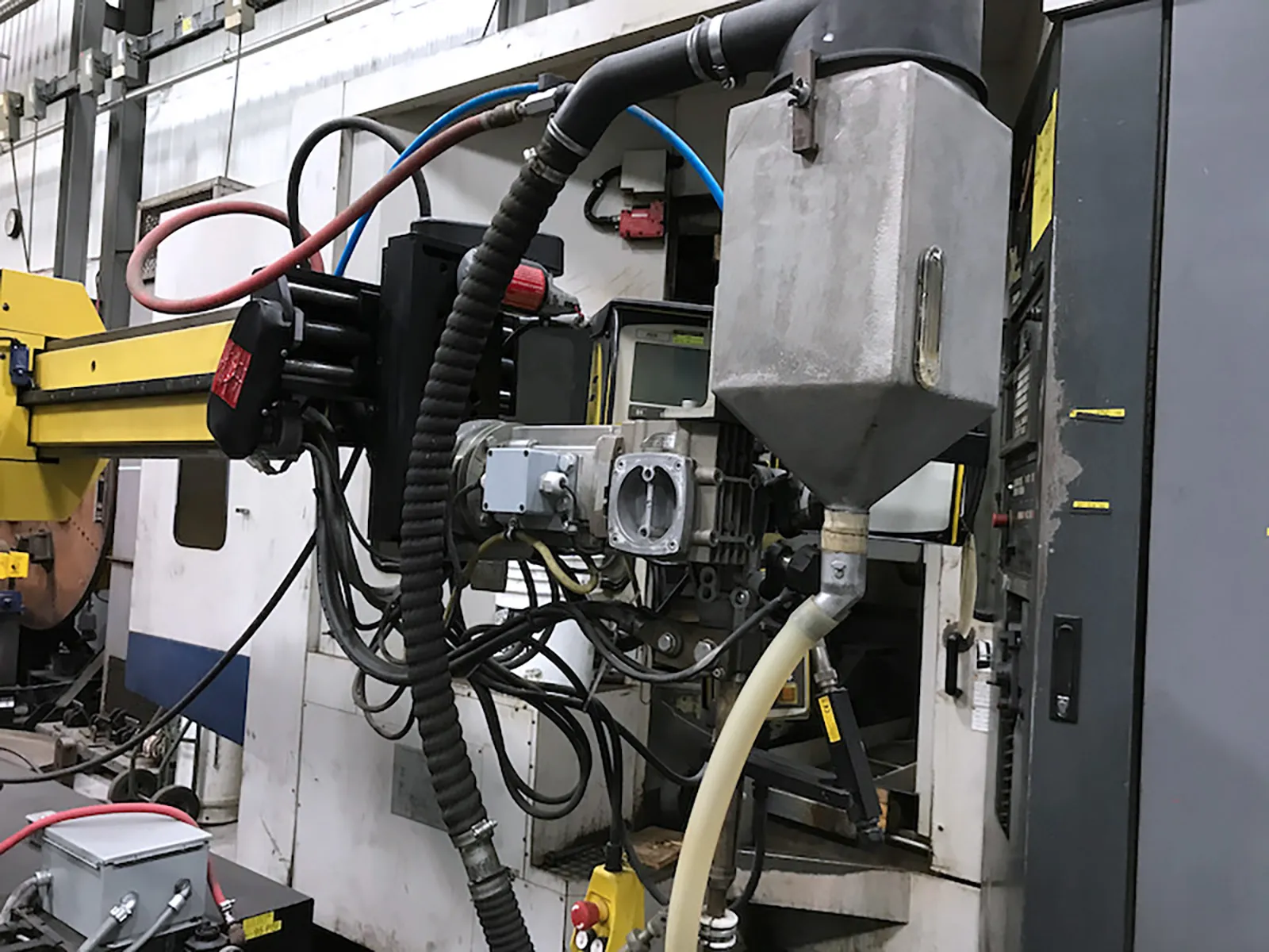 Esab #CCaB22-VLS-TC, sub arc welder, column & 114" boom, 2014 - Image 3