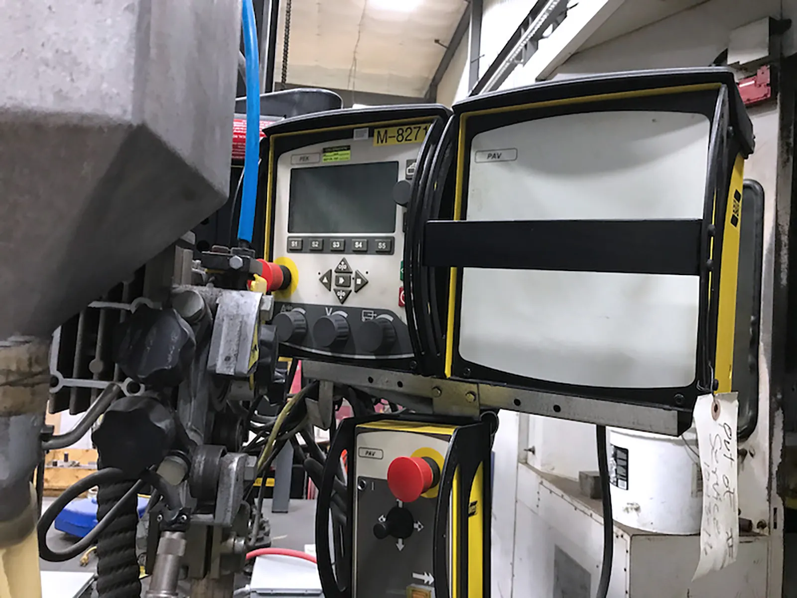 Esab #CCaB22-VLS-TC, sub arc welder, column & 114" boom, 2014 - Image 5