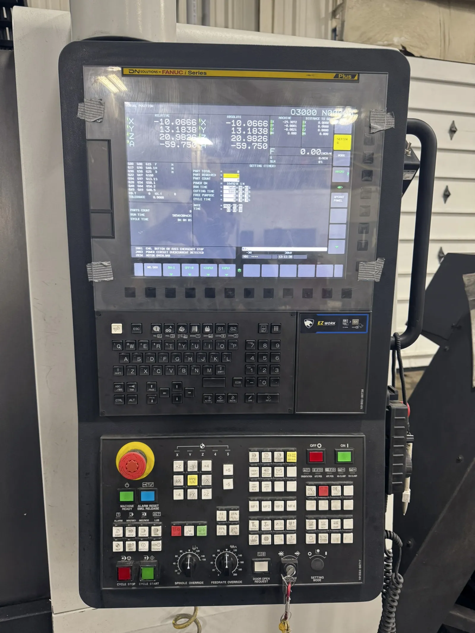 Daewoo Doosan #DNM-5700S, CNC vertical machining center, 40 automatic tool changer, 41.3" X, 22.4" Y, 20.1" - Image 4