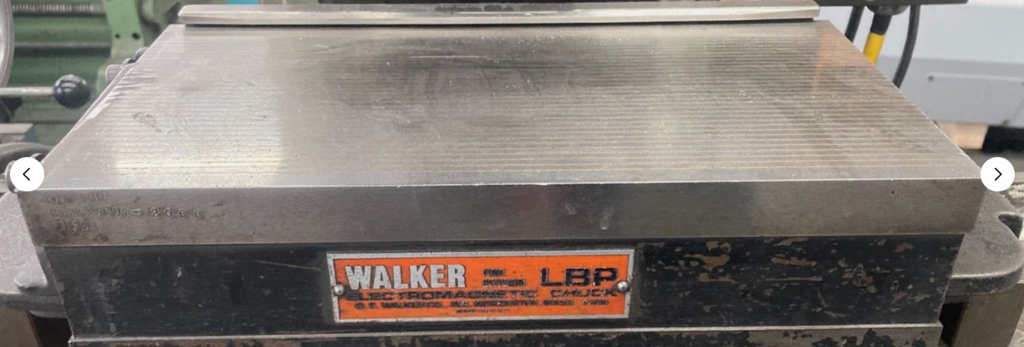3.5" x 6.5" Walker Magnetics, Electromagnetic Chuck, 115 Volt - Image 1