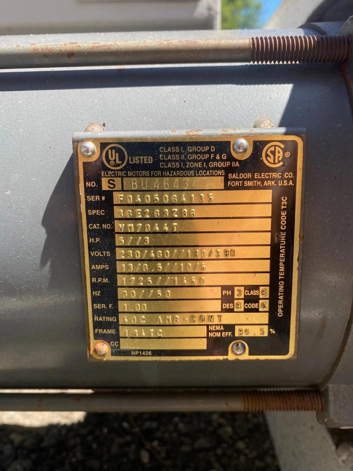 54" wide x 60" long, Eriez #TM54X60-2, HI-VI Vibratory Equipment Feeder, 460 Volts - Image 10